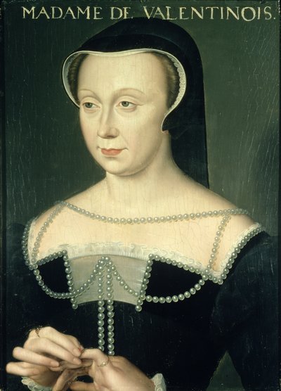 Madame de Valentinois von François Clouet